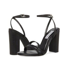 Steve Madden Candid Black Heeled Sandals Womens Size 10 New in Box